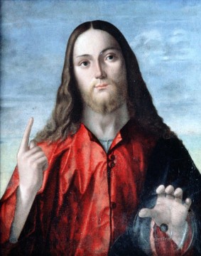 Vittore Carpaccio Painting - Salvator Mundi Vittore Carpaccio
